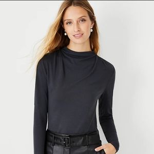 NWOT Ann Taylor Drape Neck Blouse